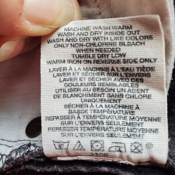 GAP 1969 SZ 14 Limited Edition Corduroy 5 Pocket Bootcut Mid Rise Jeans Brown - Picture 9 of 9